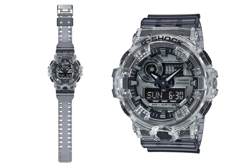 G-SHOCK 推出 90s 復古透明殼手錶系列