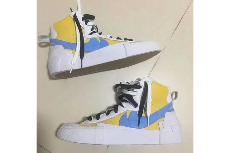sacai x Nike 聯名 Blazer Mid 全新配色曝光