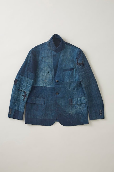 initial 即將期間販售藍染古布服裝品牌 KUON  