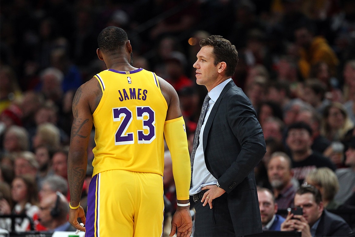 消息稱 Lakers 將在賽季結束後解僱教練 Luke Walton