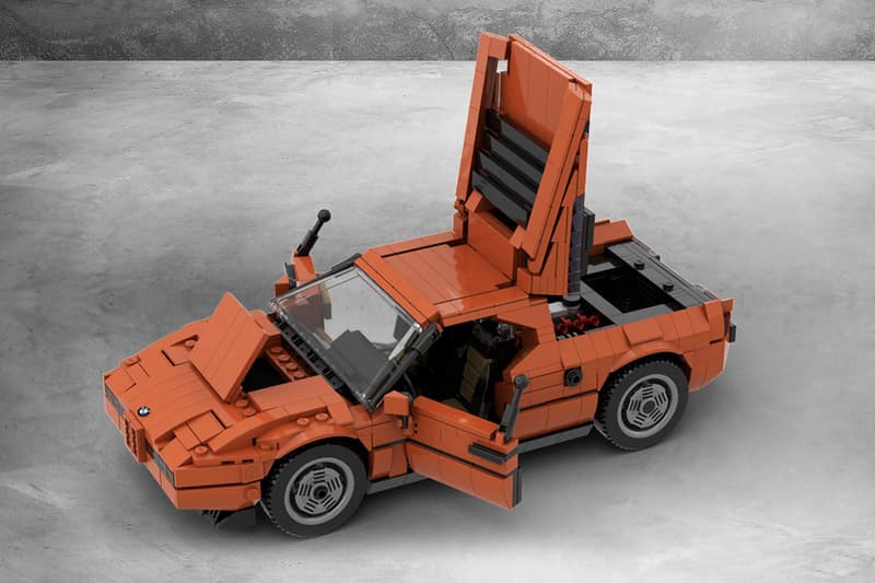 LEGO Ideas 高度還原 70 年代經典 BMW M1 E26