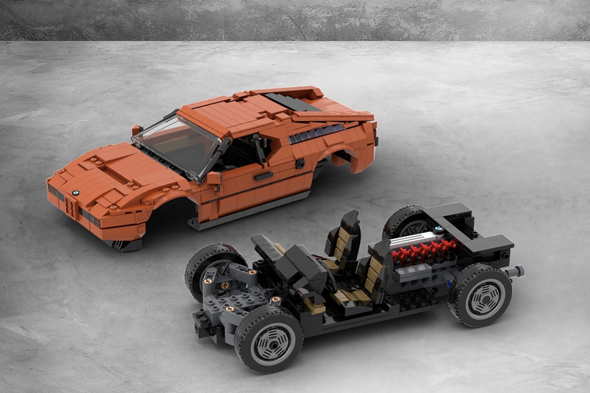 LEGO Ideas 高度還原 70 年代經典 BMW M1 E26