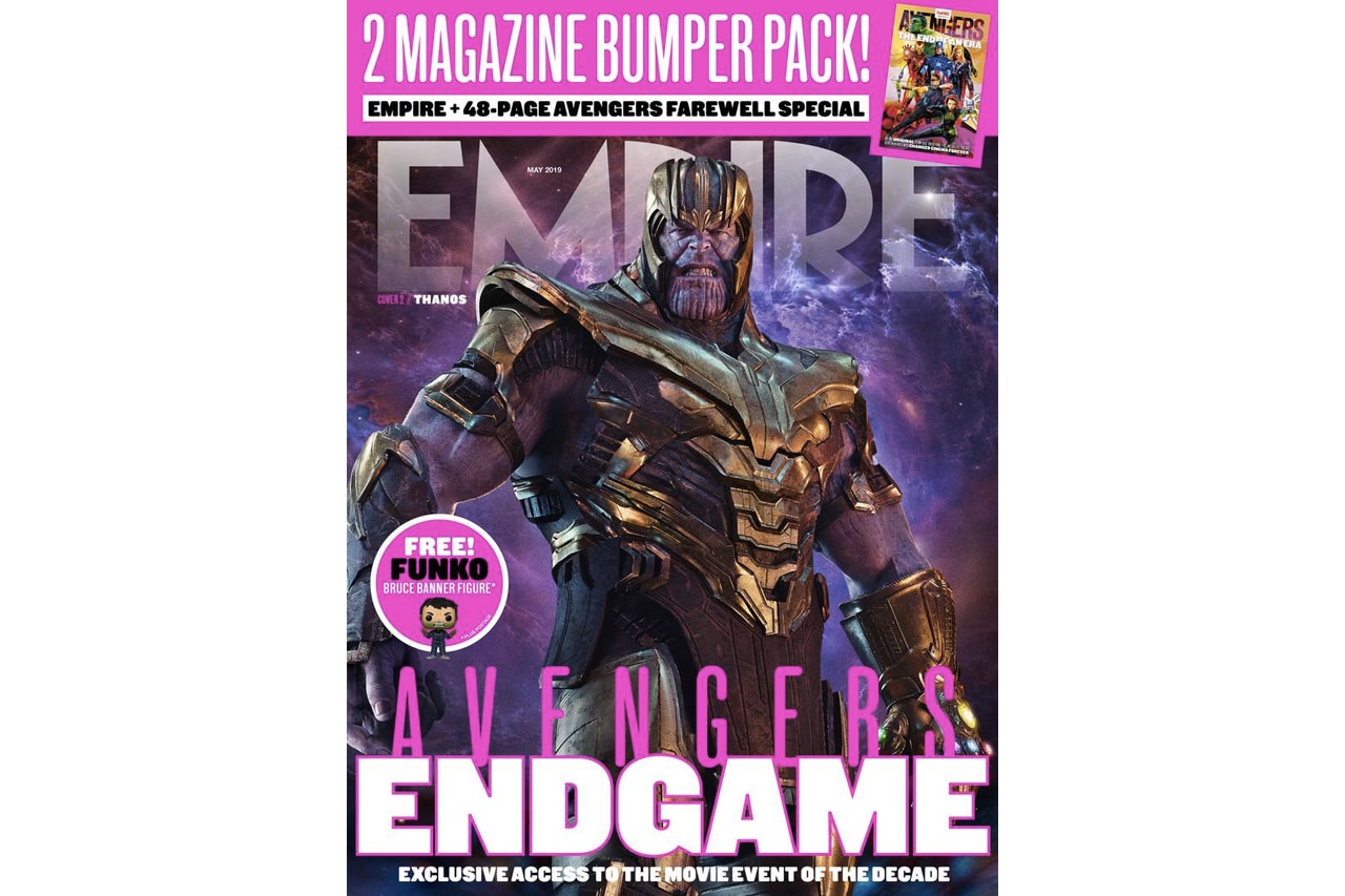 Marvel 年度史詩大片《Avengers: Endgame》登上《Empire》最新封面