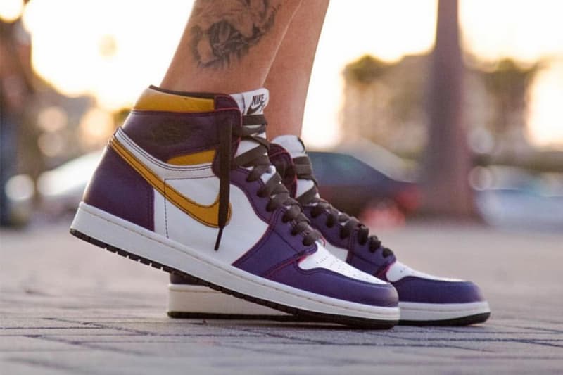 搶先預覽 Nike SB x Air Jordan 1 全新「Lakers」别注配色