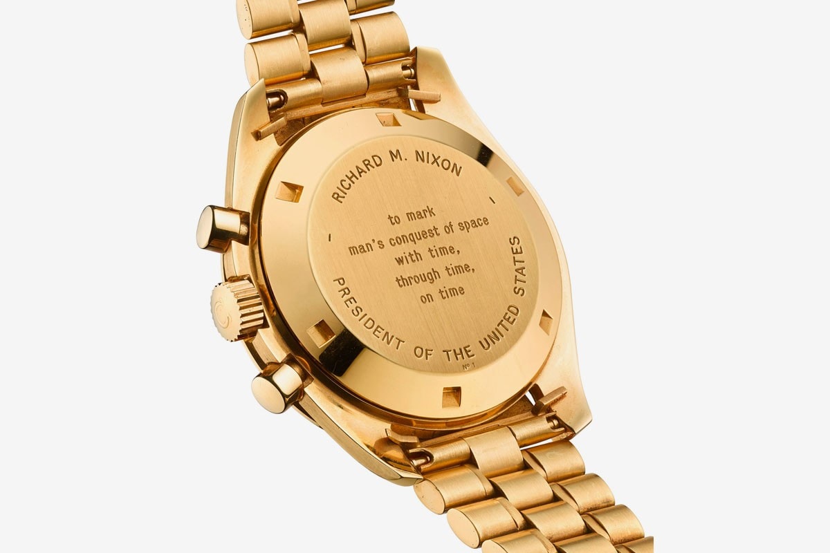 OMEGA 打造登月 50 週年 18K Gold Speedmaster 別注錶型