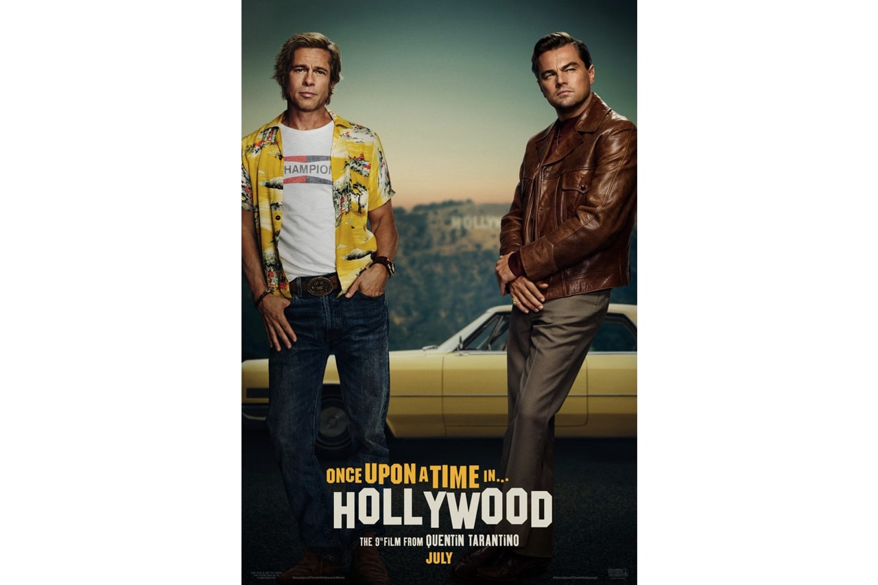 Quentin Tarantino 最新大片《Once Upon a Time in Hollywood》首張電影海報曝光