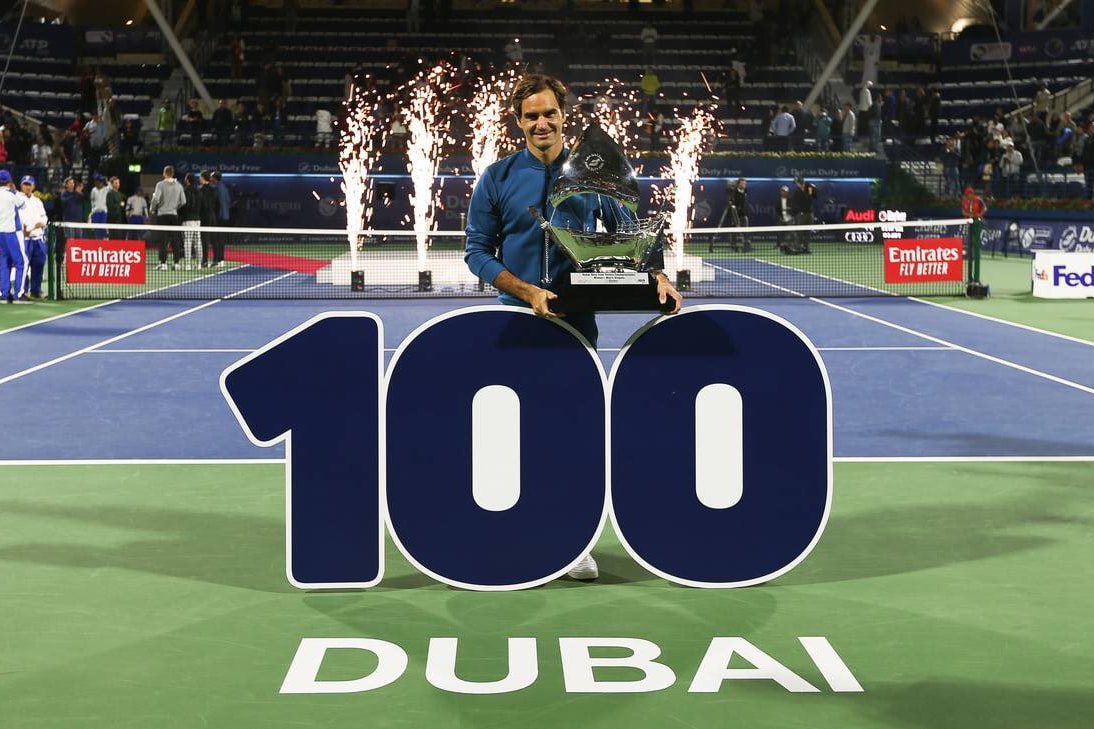 傳奇仍在繼續！Roger Federer 贏得個人生涯第 100 個單打冠軍