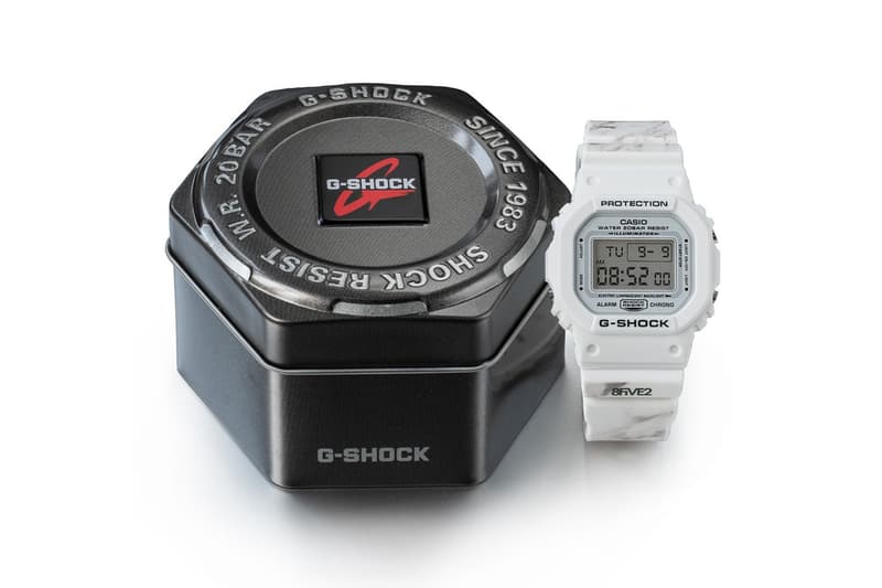 8FIVE2 x G-SHOCK 20 週年聯名腕表