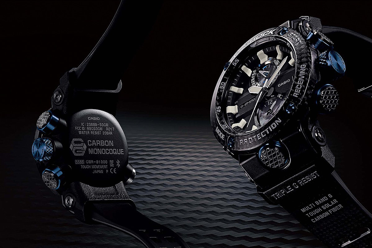 G-SHOCK 推出全新碳纖物料 GRAVITYMASTER 腕錶