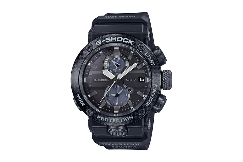 G-SHOCK 推出全新碳纖物料 GRAVITYMASTER 腕錶