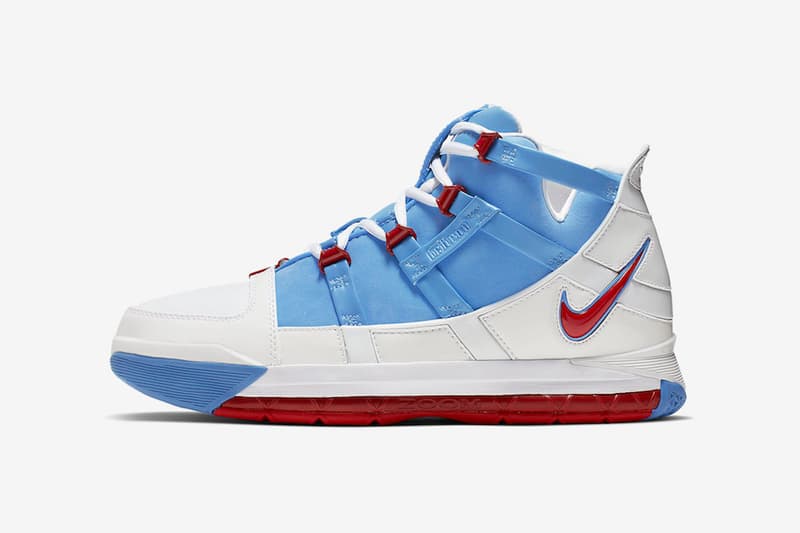 Nike Zoom LeBron 3 復刻配色「Houston Oilers」發售詳情曝光