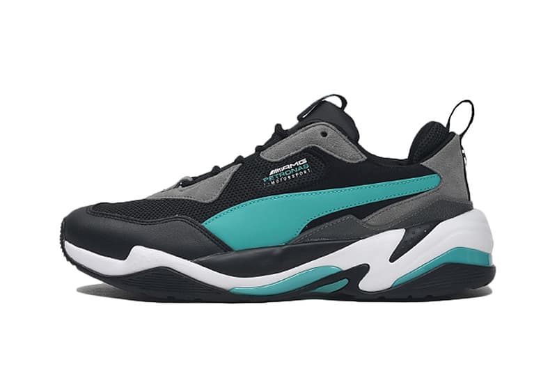 PUMA x Mercedes-AMG Petronas Motorsport 車隊推出別注 Thunder Spectra 鞋款