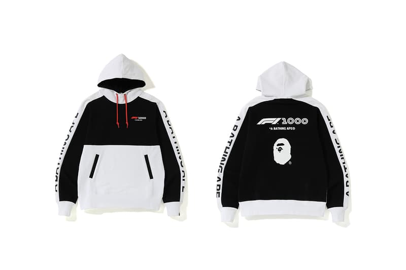 A BATHING APE® x Formula 1 聯名系列正式發佈