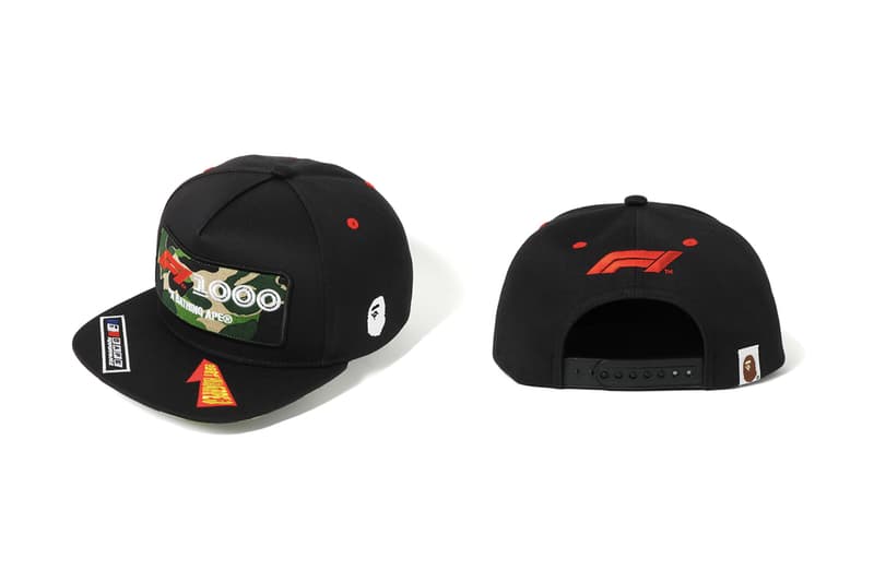 A BATHING APE® x Formula 1 聯名系列正式發佈