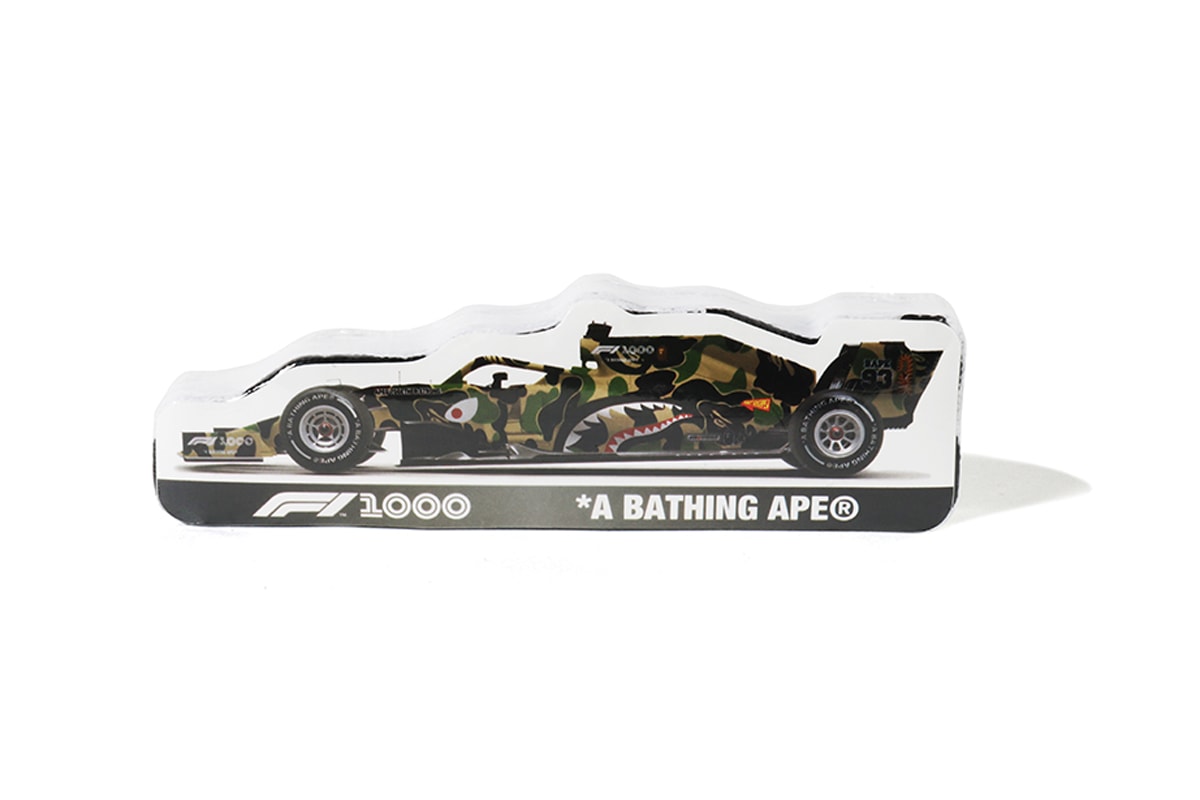 A BATHING APE® x Formula 1 聯名系列正式發佈