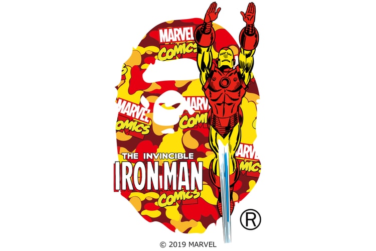 A BATHING APE® x MARVEL 最新联名預告釋出