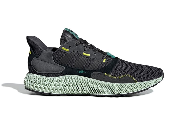 adidas ZX 4000 4D 全新「Carbon」配色發售日期確定