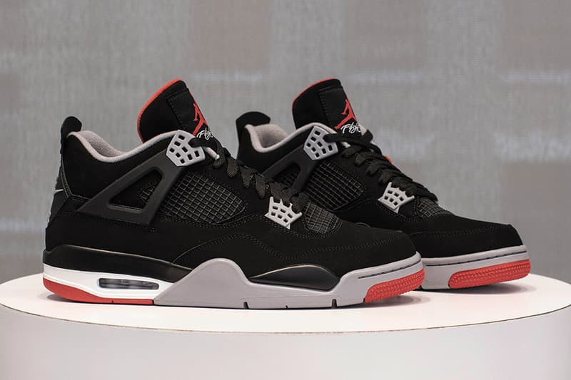 Air Jordan 4「Bred」2019 復刻版本最新近覽圖輯釋出