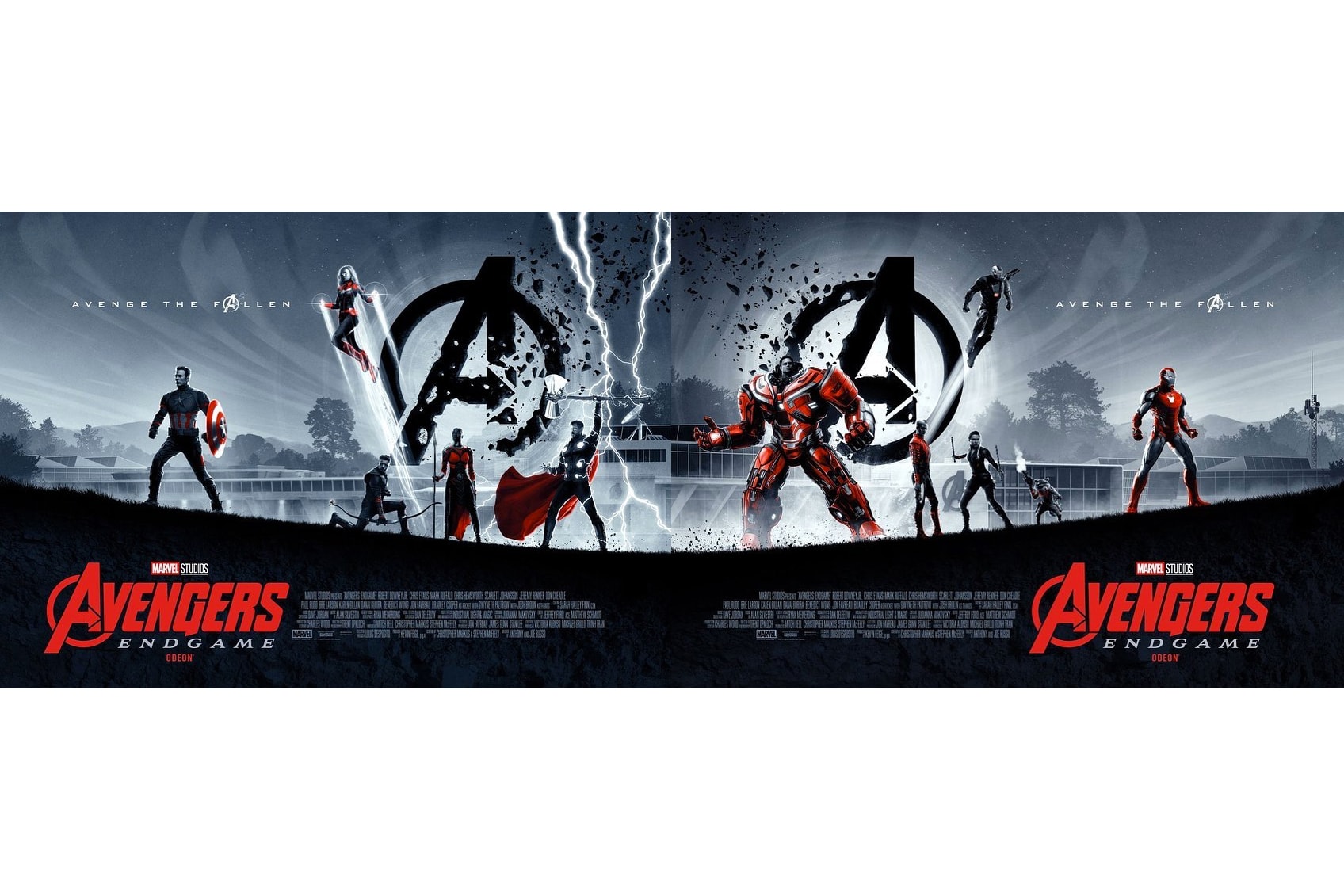 Marvel Studios《Avengers: Endgame》獨家 Odeon 戲院海報釋出