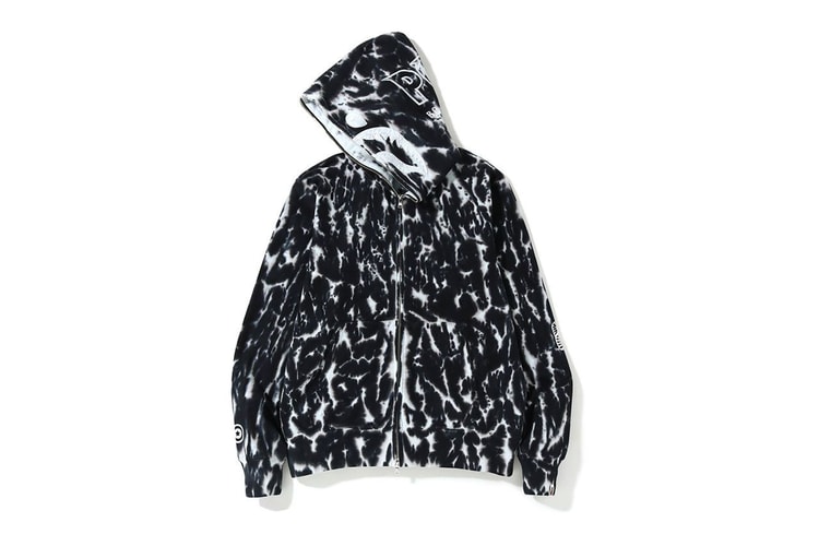 A BATHING APE® 全新扎染特別版 Shark Hoodie 上架