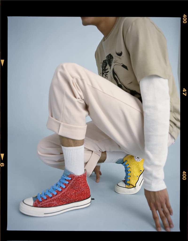 Converse x JW Anderson 全新聯名 Glitter Chuck 70 及 Run Star Hike 系列正式發佈