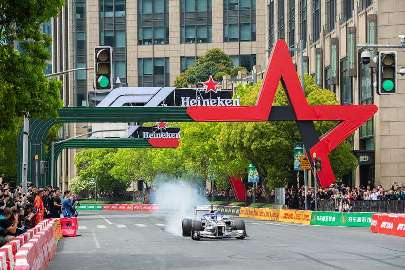 Heineken F1 上海嘉年华狂欢派对震撼来袭