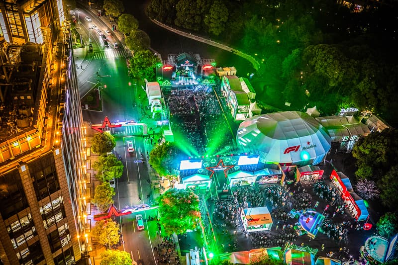 Heineken F1 上海嘉年华狂欢派对震撼来袭