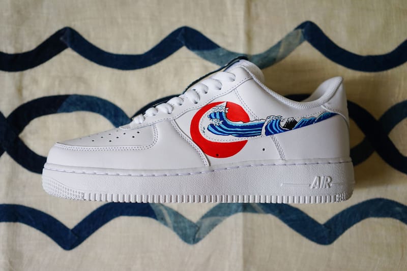 Simple Union 攜手 The Flying Hawk Studio 打造全新客製鞋款 Air Force 1「Ukiyo-E」