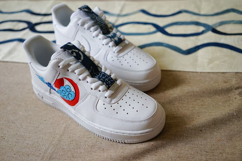 Simple Union 攜手 The Flying Hawk Studio 打造全新客製鞋款 Air Force 1「Ukiyo-E」