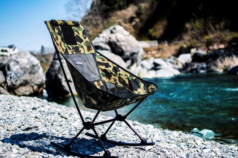 A BATHING APE® 與 Helinox 推出全新聯名系列
