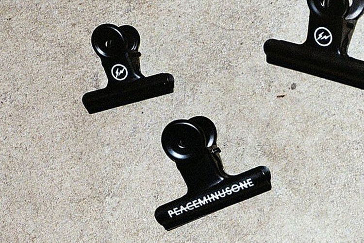 fragment design x PEACEMINUSONE 全新联名別注系列曝光