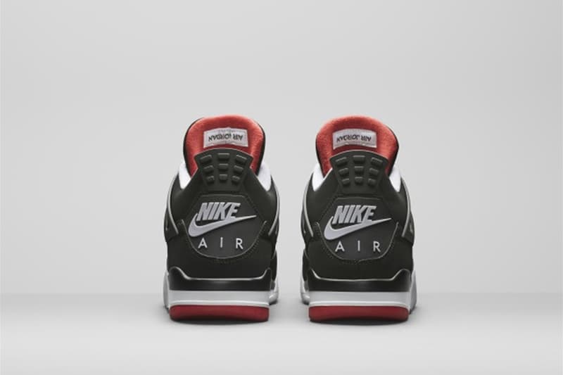 Jordan Brand 正式發佈 Air Jordan 4「Bred」最新復刻版本