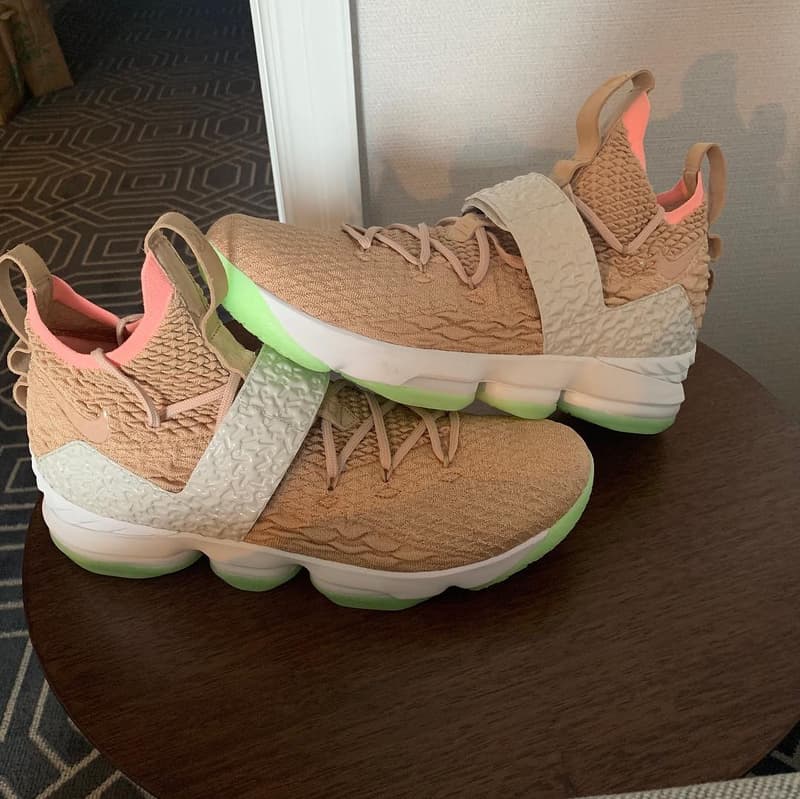 LeBron James 曝光全新 Air Yeezy 1 主題配色 LeBron 15