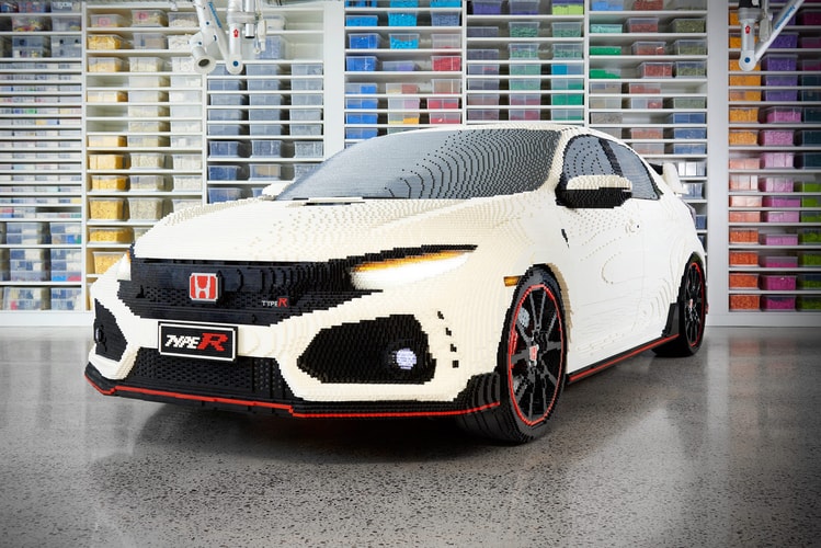 LEGO 使用 32 萬塊積木打造 1:1 Honda Civic Type-R 跑車模型