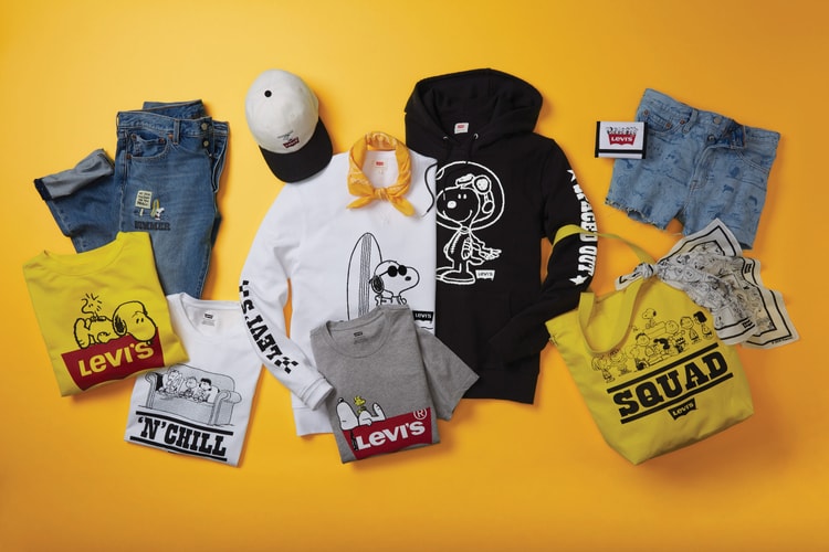 Levi's x《Peanuts》2019 春夏聯名系列上架