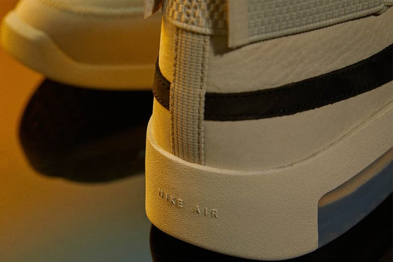 搶先預覽 Nike Air Fear of God Raid 全新配色「Light Bone」