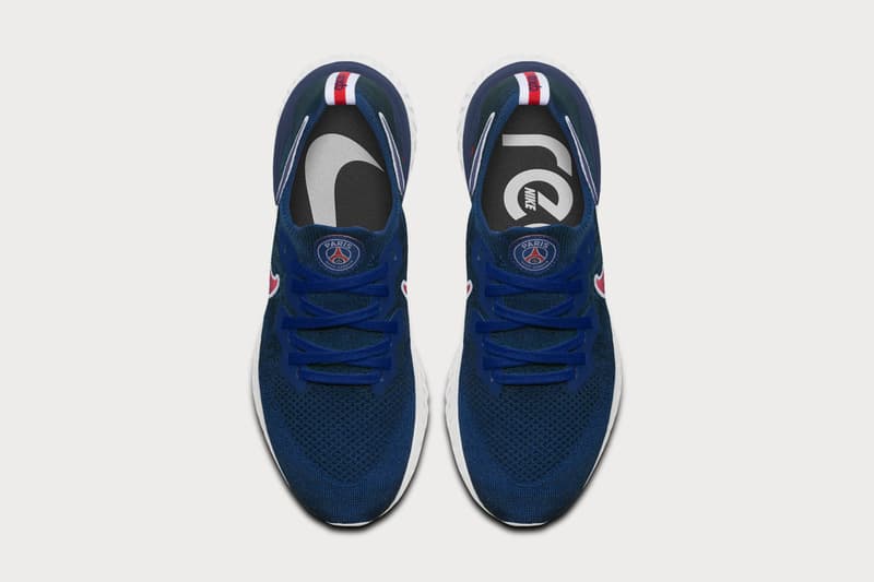 Paris Saint-Germain x Nike 全新聯名 Epic React Flyknit 2 系列突擊上架