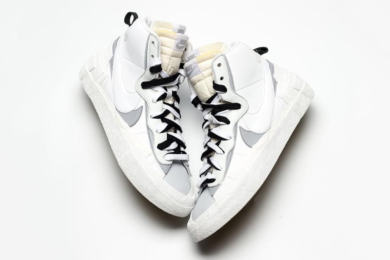 搶先預覽 sacai x Nike 聯名 Blazer with the Dunk 白灰版本
