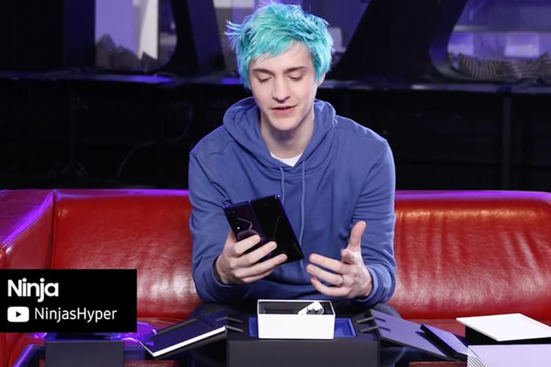一睹 Millie Bobby Brown、Ninja、Steve Aoki 等名人對 Samsung Galaxy Fold 的驚喜反應