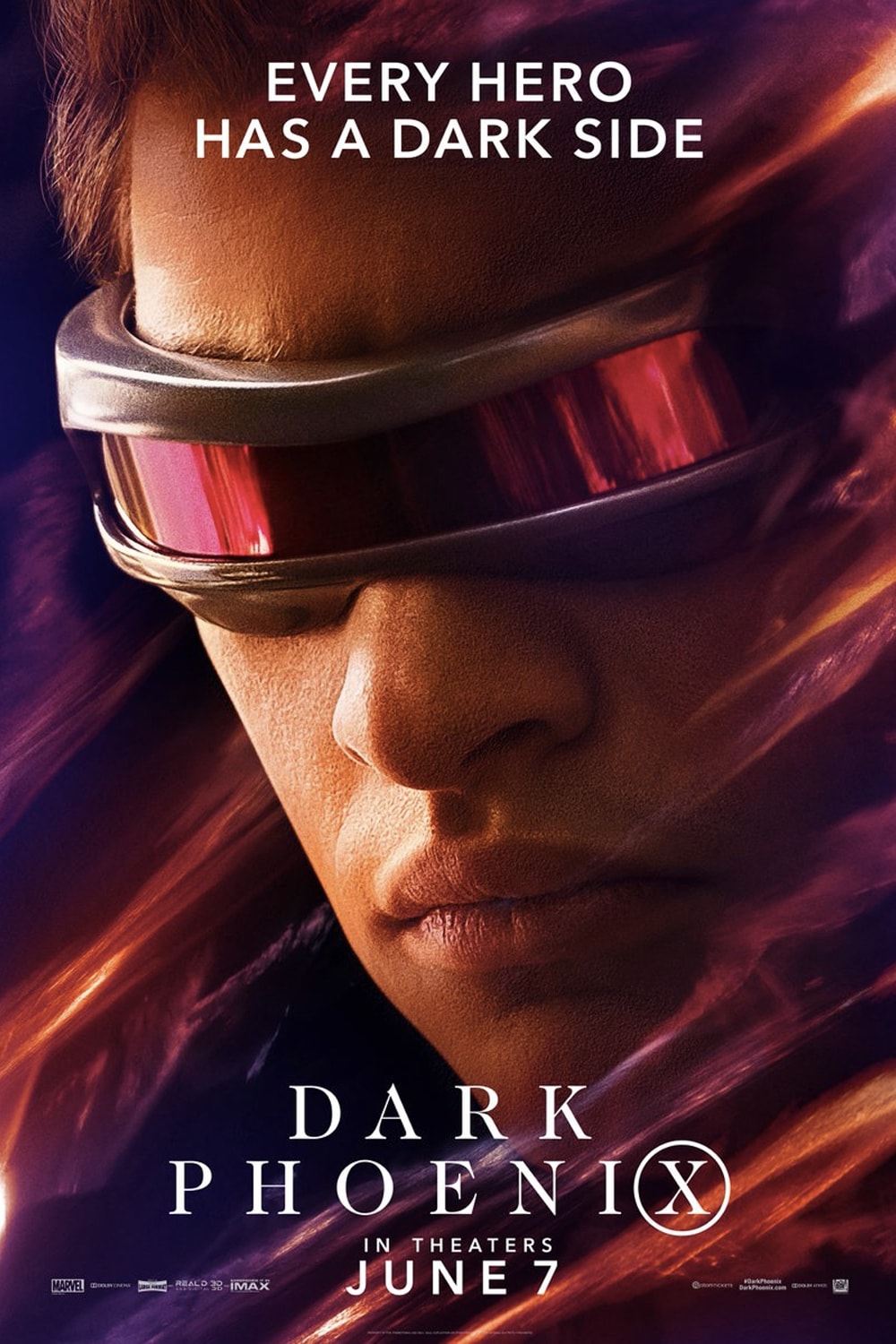 《X-Men: Dark Phoenix》最新電影角色海報正式發佈