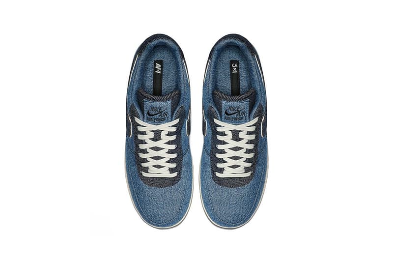 3×1 x Nike Air Force 1「Denim」聯名系列發售詳情公開