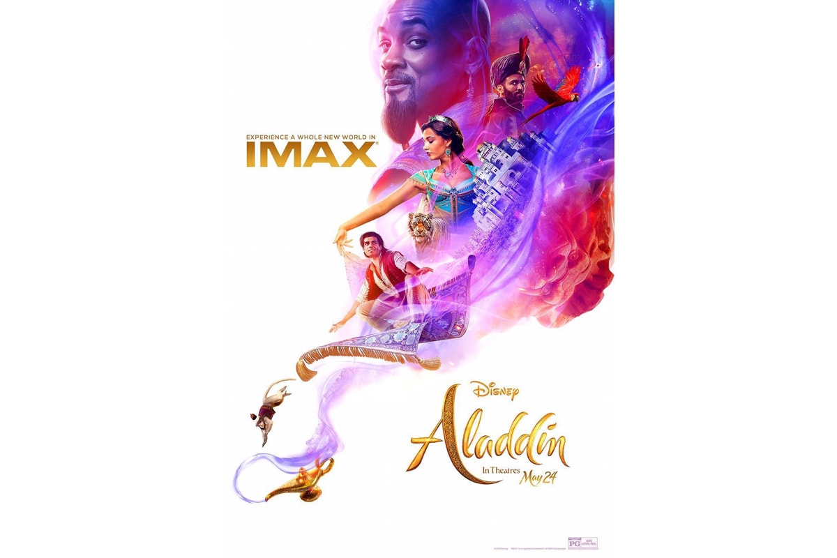 Disney《阿拉丁》真人版電影最新 IMAX 版本海報釋出