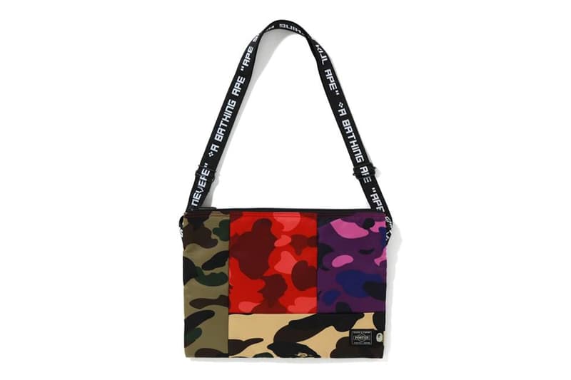 A BATHING APE® x PORTER 全新聯名「Mix Camo」登場