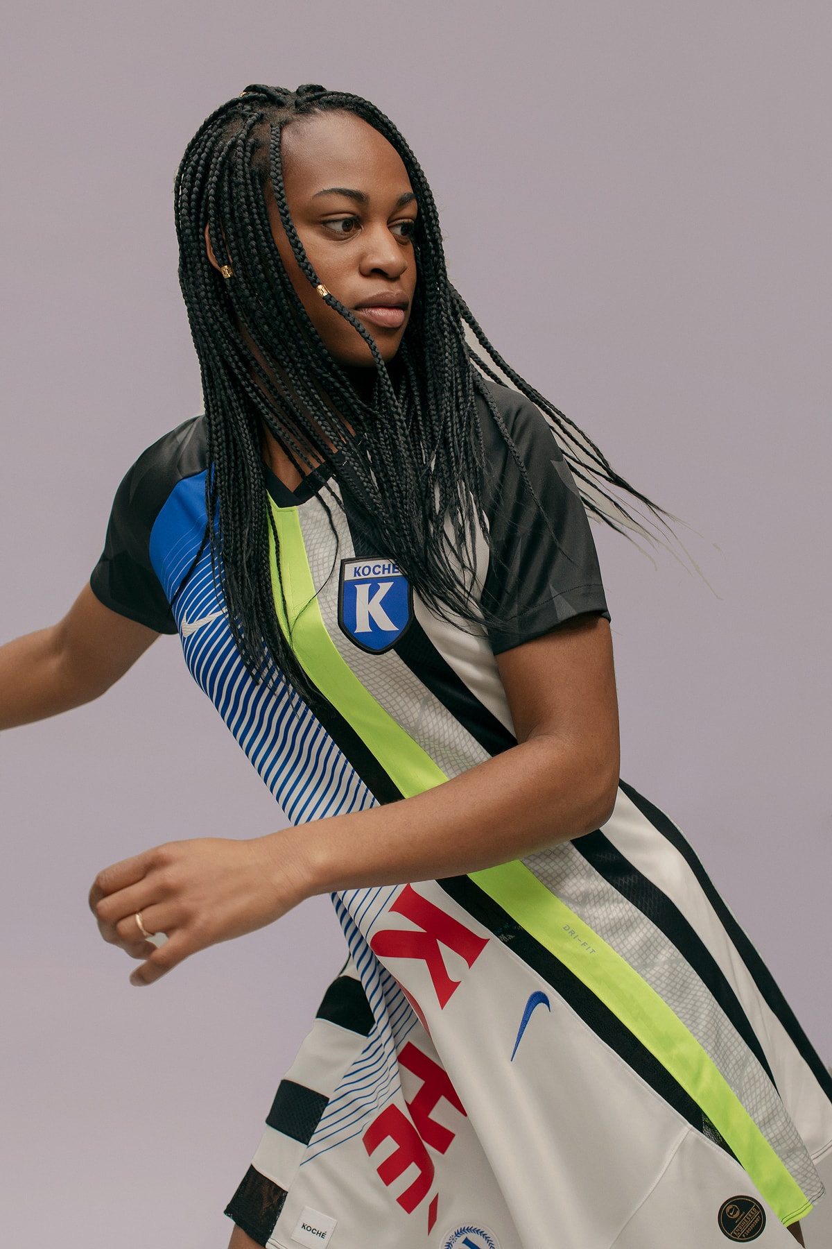 Nike 邀請 YOON, Christelle Kocher, Erin Magee 和 Marine Serre 四位設計師重新定義足球球衣