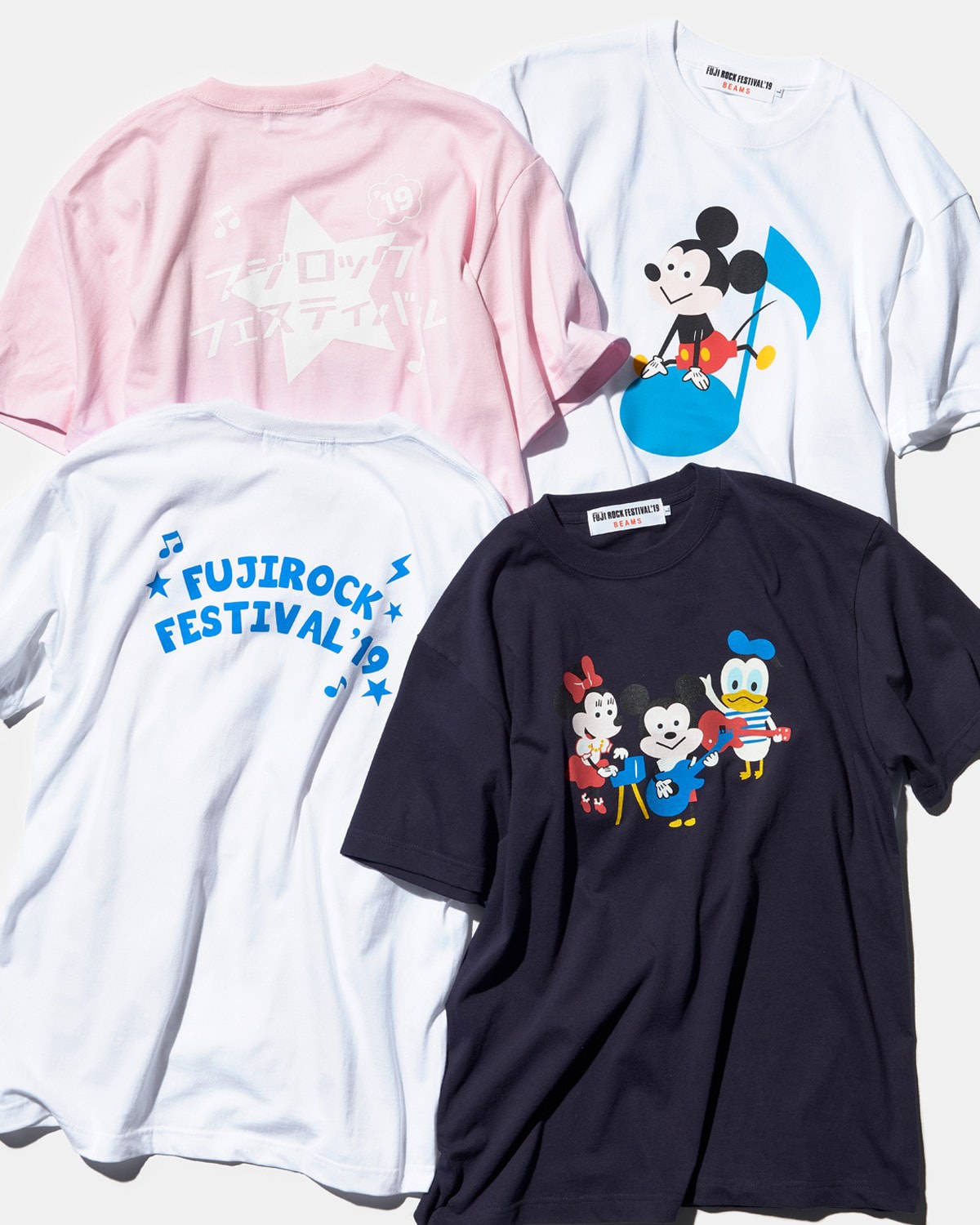 BEAMS x Fuji Rock 2019 聯名限定 T-Shirt 系列登場