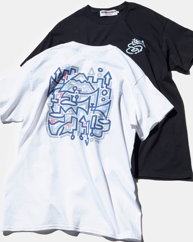 BEAMS x Fuji Rock 2019 聯名限定 T-Shirt 系列登場