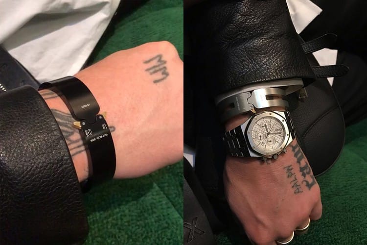 Matthew M. Williams 曝光全新 1017 ALYX 9SM 機能手環