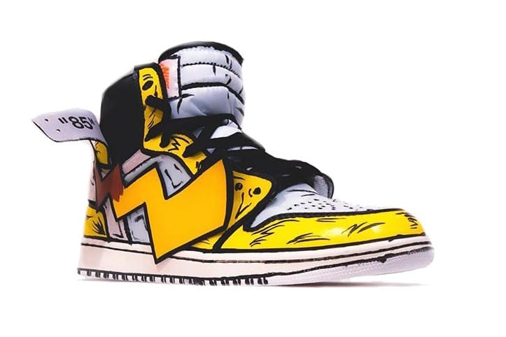 客製版 Off-White™ x Air Jordan 1 亮相《Pokémon: Detective Pikachu》首映禮