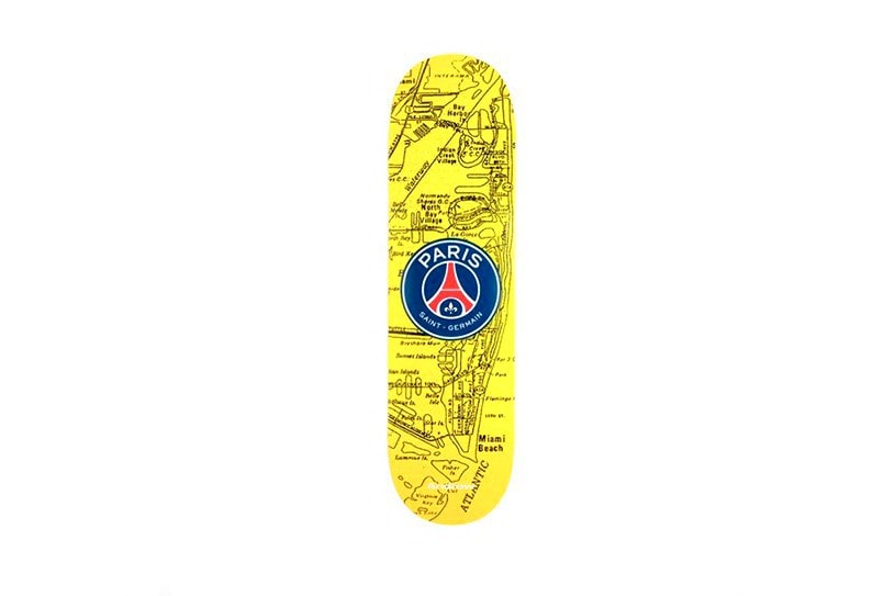 Paris Saint-Germain 攜手邁阿密滑板店 Andrew 推出別注版 Skate Deck
