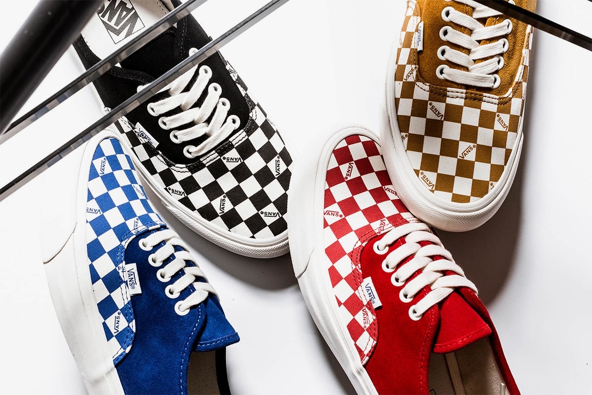 Vans Vault 推出「Checkerboard Pack」OG Authentic LX  鞋款